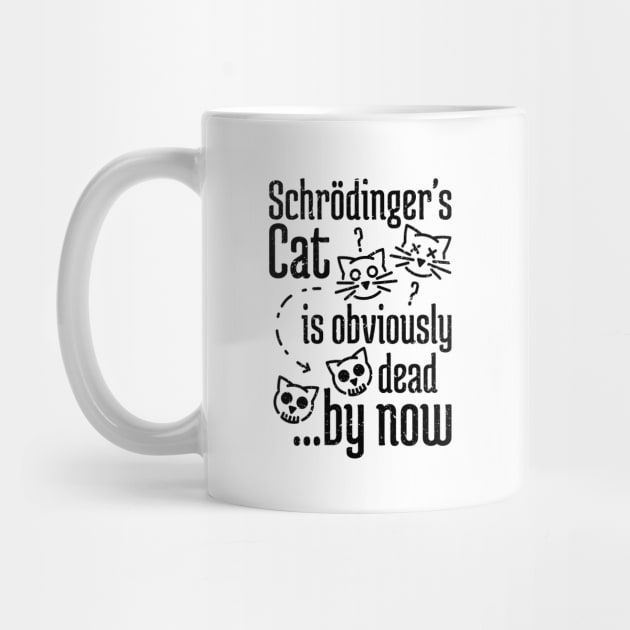 Schrödinger's Cat Humor distressed by NeverDrewBefore